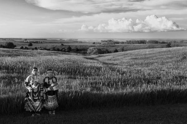 Richard Sharum, Two Ihanktonwan Teenagers, Yankton Sioux Reservation, South Dakota, 2023