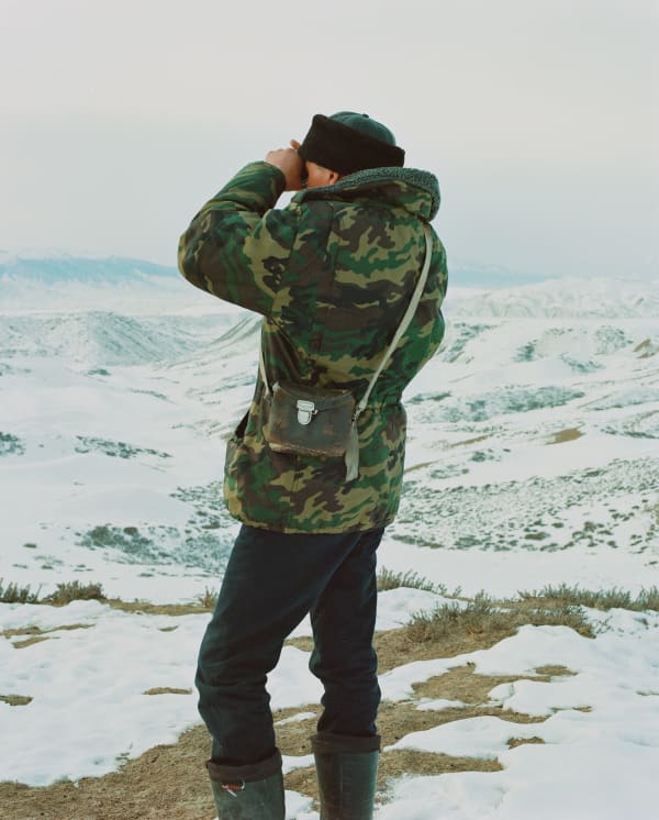 Luke Oppenheimer, Ruslan the Wolf Hunter, Ottuk, Kyrgyzstan, 2020-24