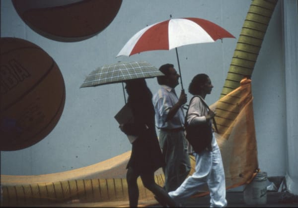 Louis Stettner, Untitled (Umbrellas), 1998, printed 1998