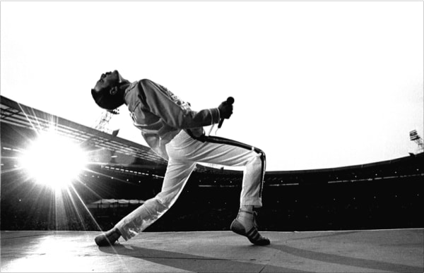 Neal Preston, Freddie Mercury, Wenbley Stadium, London, 1986