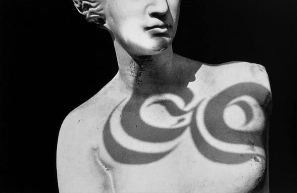 Ralph Gibson - Female Statue from Chiaroscuro Series, 1975