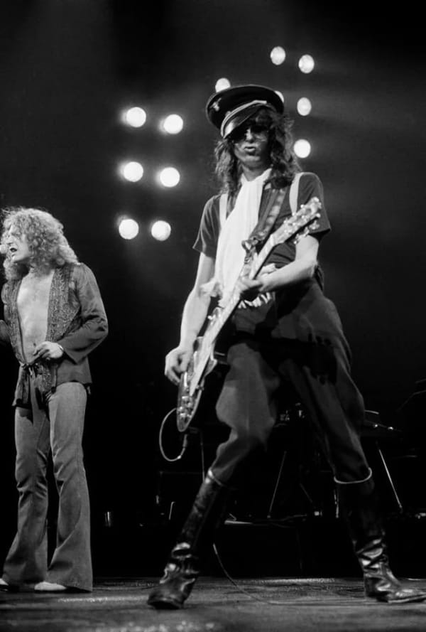 Neal Preston, Robert Plant & Jimmy Page, Chicago, IL, 1977