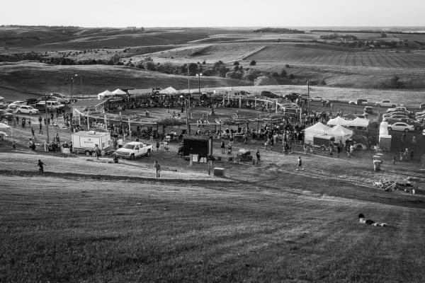 Richard Sharum, Wacipi (Pow Wow) Grounds. Yankton Sioux Reservation. Lake Andes, South Dakota, 2022