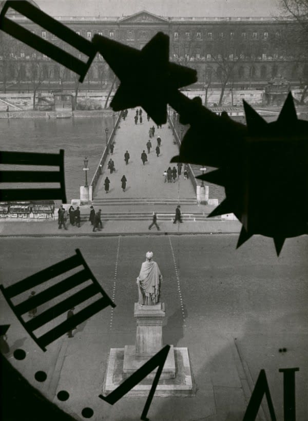 André Kertész, Pont des Arts, 1932, printed 1960's