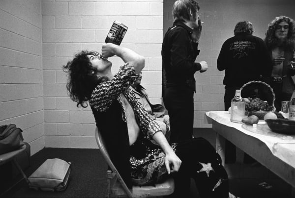 Neal Preston, Jimmy Page, Led Zeppelin, Indianapolis, 1975