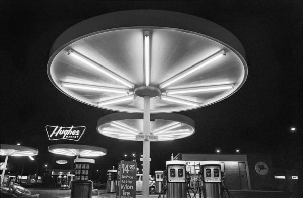 Rick Mccloskey, "Spaceport", Los Angeles, California, 1972