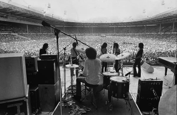 Andrew Kent, The Eagles, Wembley Stadium, London, UK, 1975
