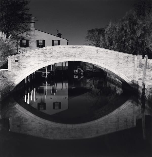 Michael Kenna, Canal Bridge, Torcello, Venice, 2021
