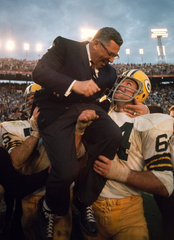 Neil Leifer, Vince Lombardi, Super Bowl II, 1968