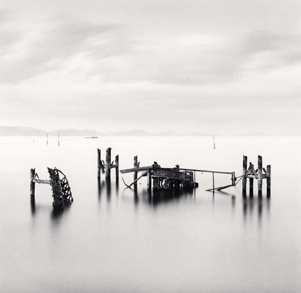 Michael Kenna, Structure Remains, Setonaika, Shikoku, Japan, 2022