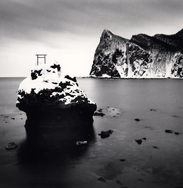 Michael Kenna, Rock Formations, Study 4, Yoichi, Hokkaido, Japan, 2023
