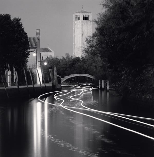 Michael Kenna, Devil’s Bridge at Night, Torcello, Venice, 2021