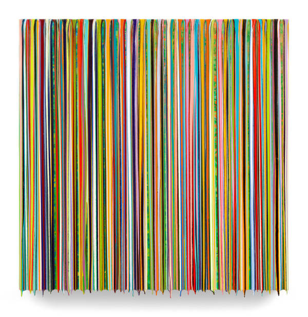 MARKUS LINNENBRINK MYKINDOFAVENUE, 2024 Epoxy resin and pigments on wood 36 x 36 inches 91.4 x 91.4 cm