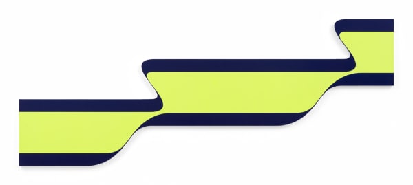 TERRY HAGGERTY Run Slowly, 2024 Acrylic on canvas 32 1/2 x 83 inches 82.5 x 210.8 cm