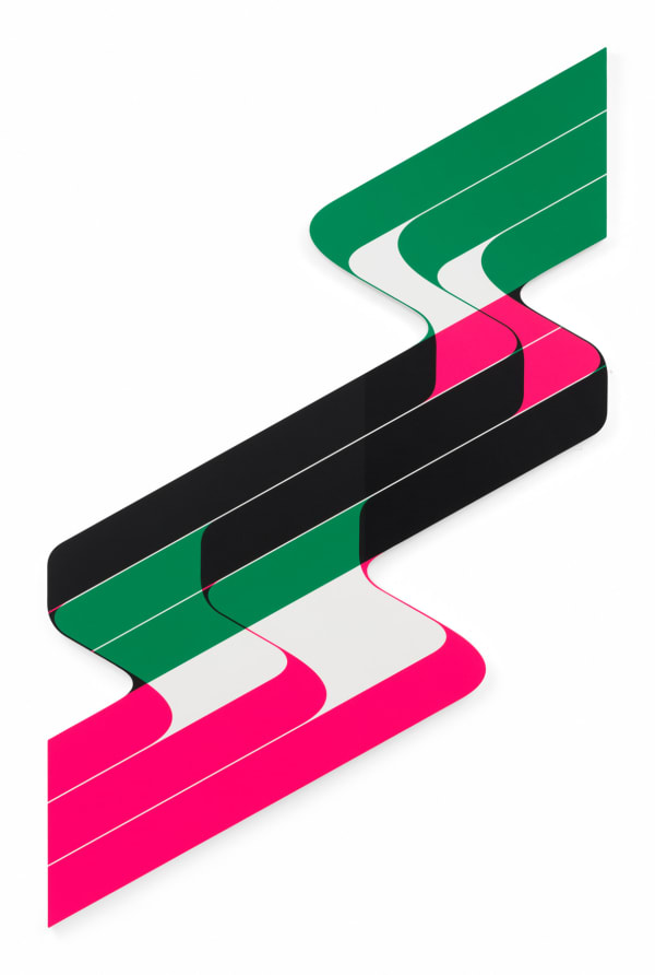 TERRY HAGGERTY Murmuration, 2024 Acrylic on canvas 77 1/2 x 49 1/4 inches 196.8 x 125.1 cm