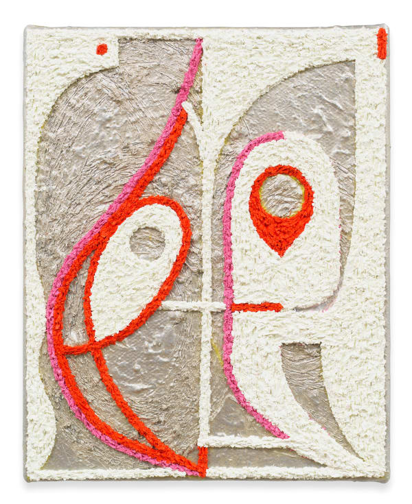 TRACY THOMASON Poem, 2024 Oil and marble dust on linen 10 1/4 x 8 1/8 inches 26 x 20.6 cm