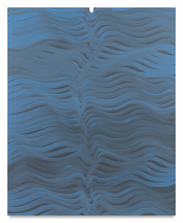 KARIN DAVIE Trespasser no. 2, 2025 Oil on linen over shaped stretcher 84 x 68 inches 213.4 x 172.7 cm