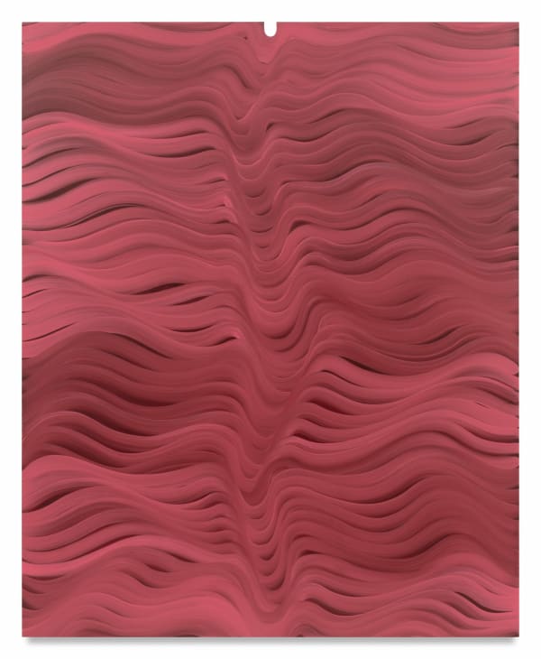 KARIN DAVIE Trespasser no. 3, 2025 Oil on linen over shaped stretcher 84 x 68 inches 213.4 x 172.7 cm