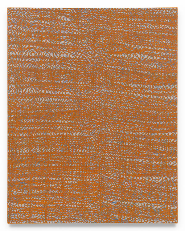 JAMES SIENA Écrouleron, 2025 Acrylic on linen 80 x 63 inches 203.2 x 160 cm