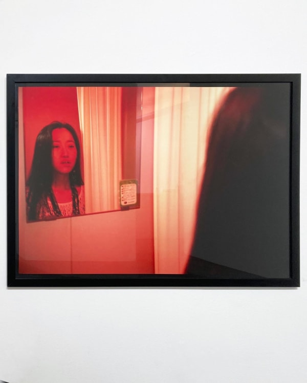 Nan Goldin, Mika in Her Mirror, 1994