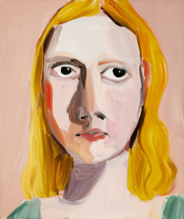 Jenni Hiltunen, Head of Woman (yellow Hair), 2023