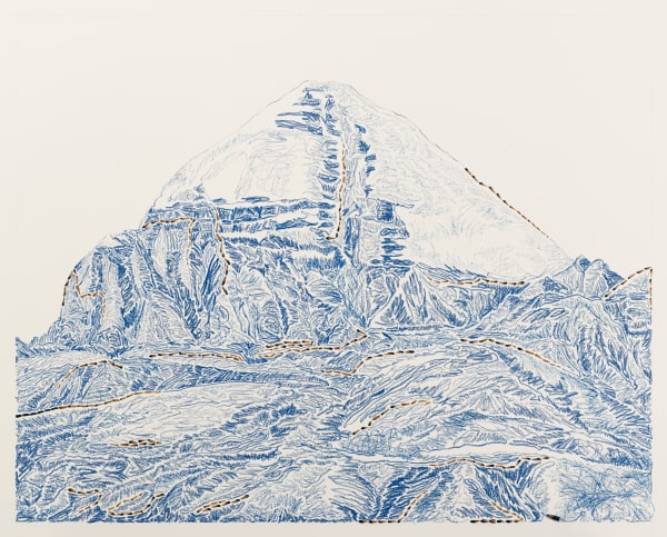 石晉華, 《走筆#144》 Pen Walking #144, 2015