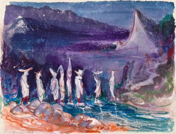 傅饒, 《赴宴者III》 Feast Goers III, 2023