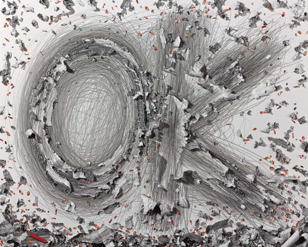 石晉華 , 《走筆#137》 Pen Walking #137, 2014