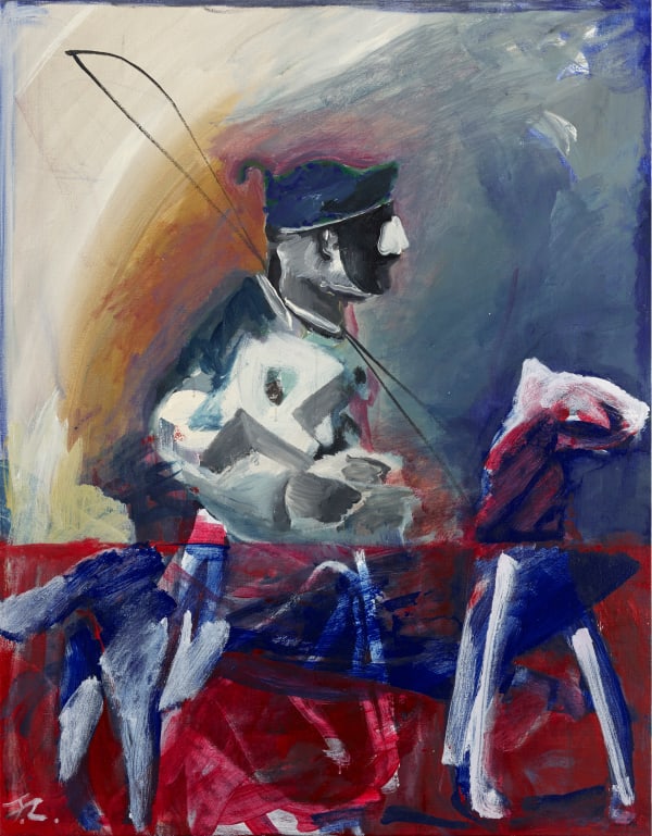 鍾江澤, 《馭馬進京》 Going Downtown on Horseback, 2020