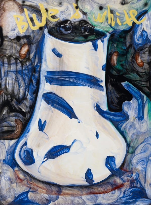 黨若洪, 《藍白花瓶 》 Blue and White Vase, 2018