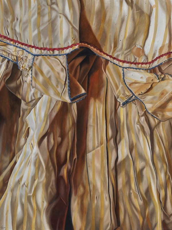 瑪莉娜.克魯斯, 《衣膚 II:歲月與污漬的痕跡》Fabric Skin II: Signs of Age and Stains, 2019