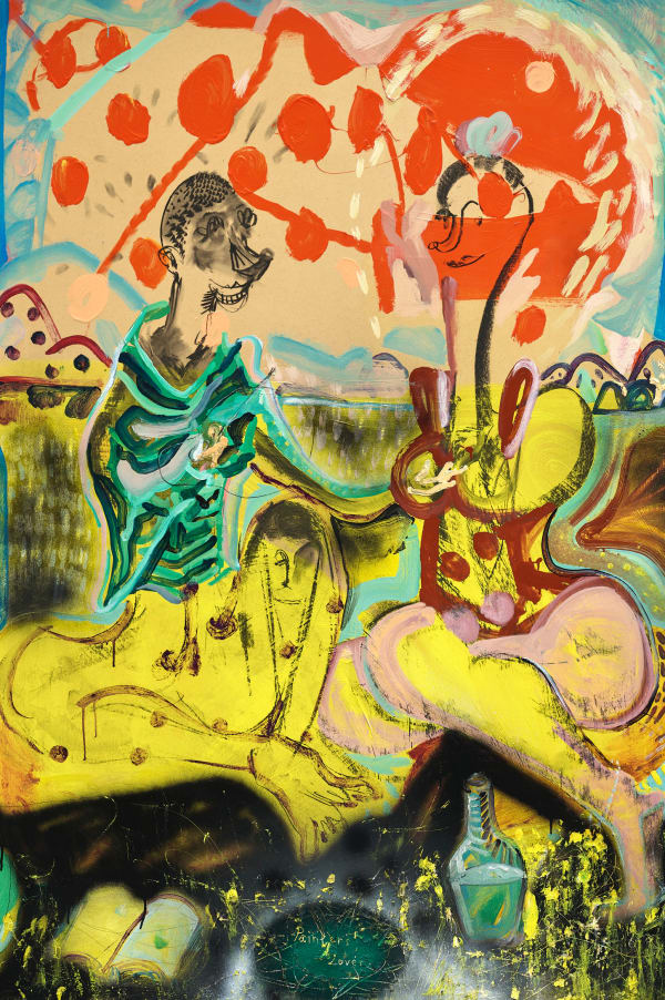 黨若洪, 《畫家與愛人》 The Painter and the Lover, 2022