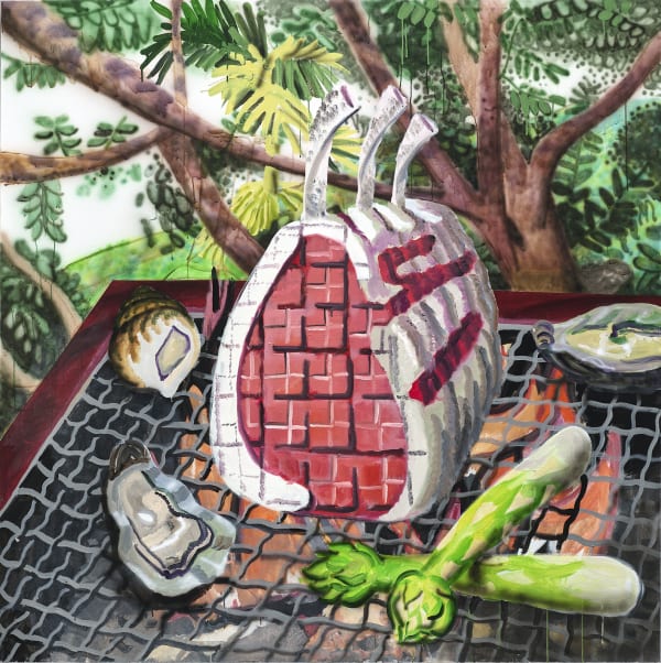 楊立, 《林中烤肉 》BBQ in the Wood, 2021