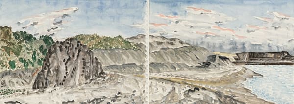 林銓居, 《港邊的沙丘》Sand Dune by Changbin Fishing Port, 2023