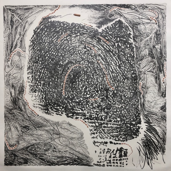 石晉華 , 《走筆 #172》Pen Walking#172, 2019