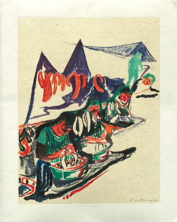 傅饒, 《香腸女士》 Sausage Lady, 2021