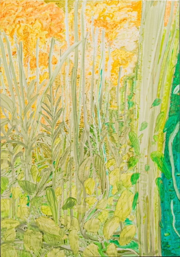 潘麒方, 《雞冠花》 Coxcomb, 2024