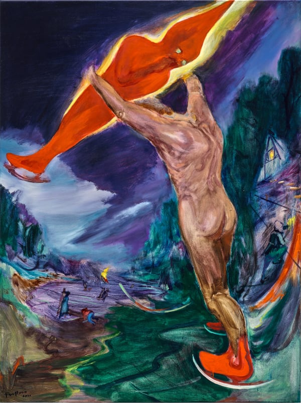 傅饒, 《紅靴》 Red Boots, 2021