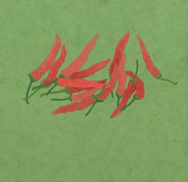 鍾舜文, 《日常採集─細辣椒》 Daily Collecting-Thin Chili Peppers, 2015