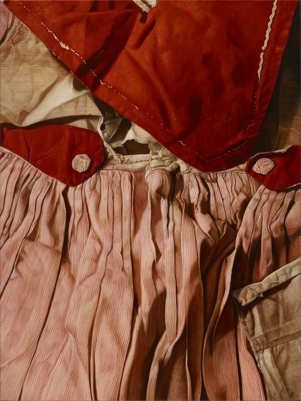 瑪莉娜．克魯斯, Broken White Threads on Red, 2015