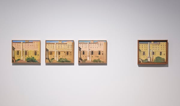 柏格丹・弗拉杜塔, 《羅馬十二神的門廊 01 - 04》 Il Portico degli Dei Consenti 01 - 04, 2020