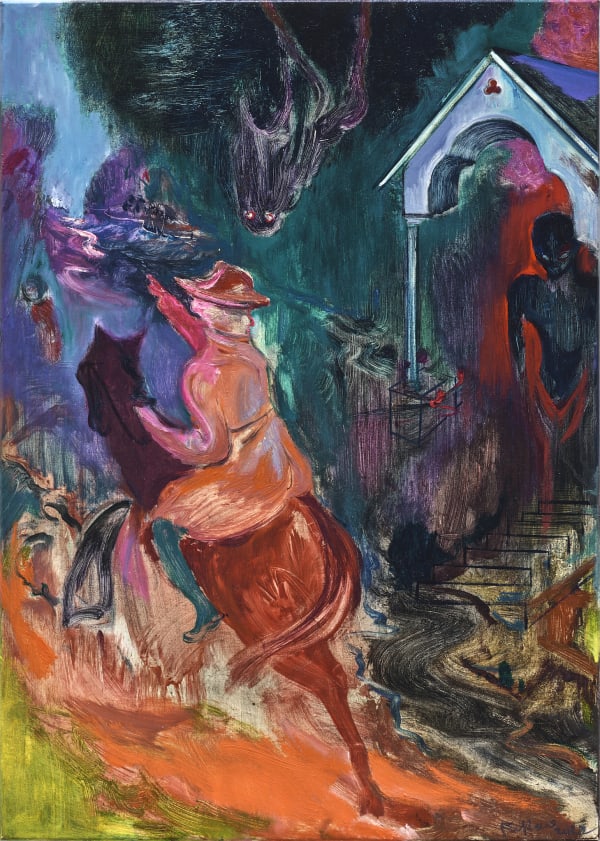傅饒, 《夜行II》 Night Knight II, 2022