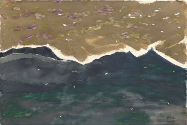 吳增榮, 《能高山》 Mount Nenggao, Signed retrospectively in 2024(補簽)