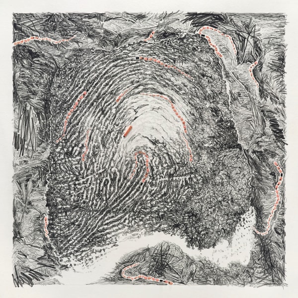 石晉華 , 《走筆#167》 Pen Walking#167, 2014-2019