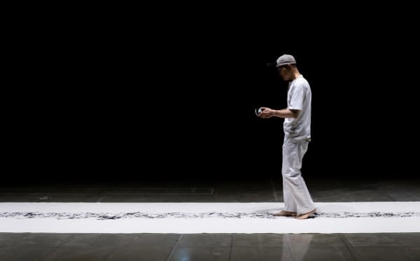 石晉華, 《墨行》 Ink Walking, 2021 - 2022