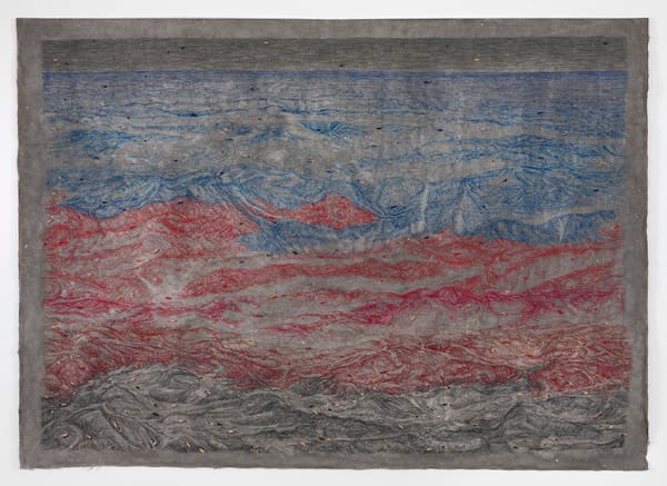 石晉華, 《走筆#182 海三》Pen Walking #182 Ocean-3, 2020 - 2022