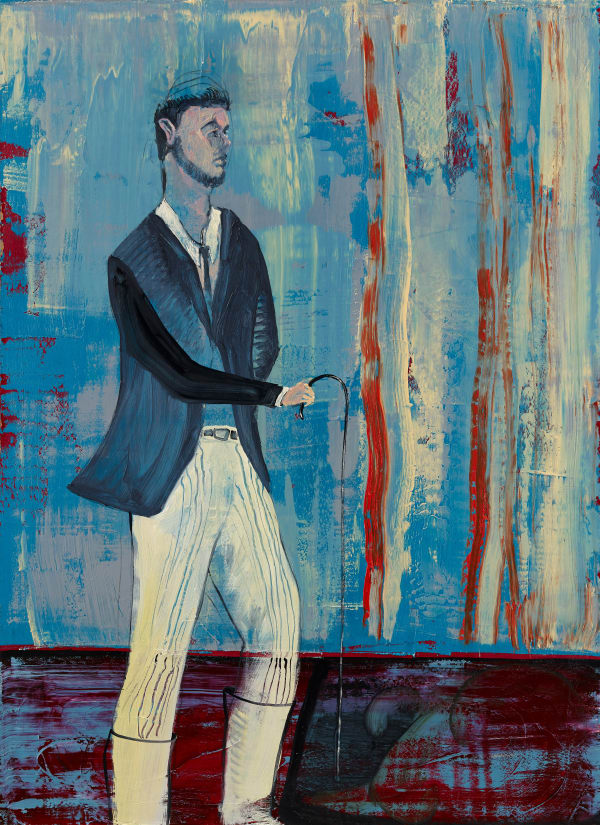 黨若洪, 《持拐棍的青年》 Youth with a Walking Stick, 2017