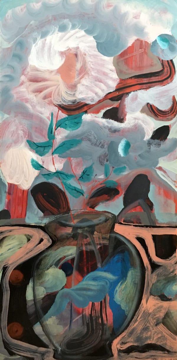 黨若洪, 《小牡丹》Small Peony, 2021