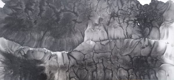 廖偉立, 《桃花源記1》 The Peach Blossom Spring1, 2015