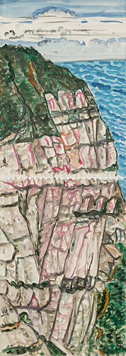 林銓居, 《龍洞灣峭壁之二》Cliff at Longdong Bay Park II, 2023